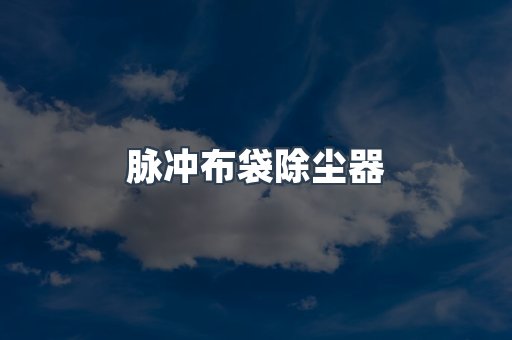 脉冲布袋除尘器